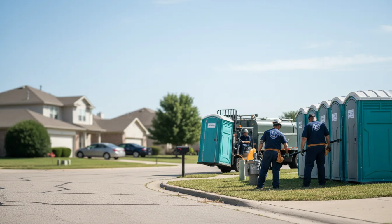 Porta Potty Rental in Fellows, CA near me